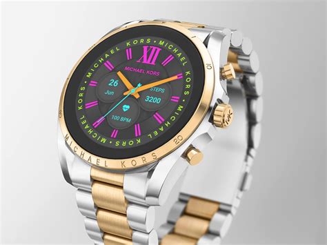 michael kors gen 6 bradshaw two-tone smartwatch|Michael Kors watch smartwatch price.